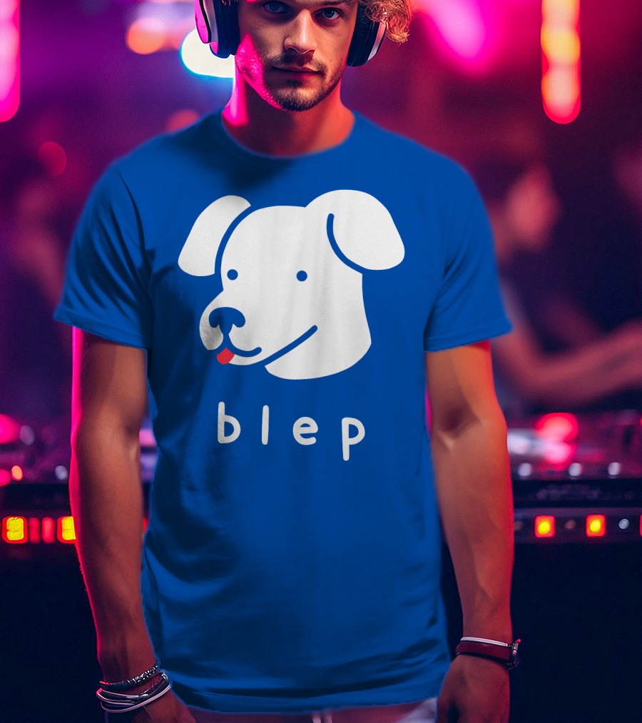 Blep Dog With Tongue Out T-Shirt