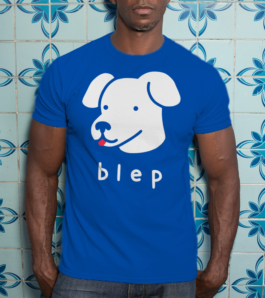 Blep Dog With Tongue Out T-Shirt