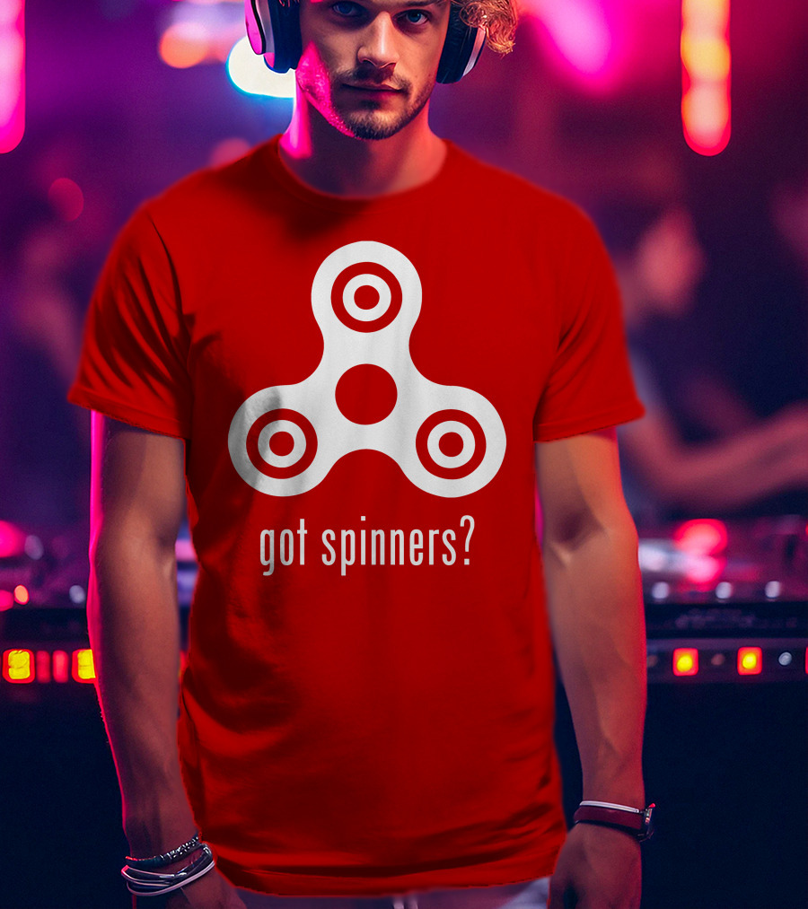 Got Spinners Fidget Toy Icon T-Shirt
