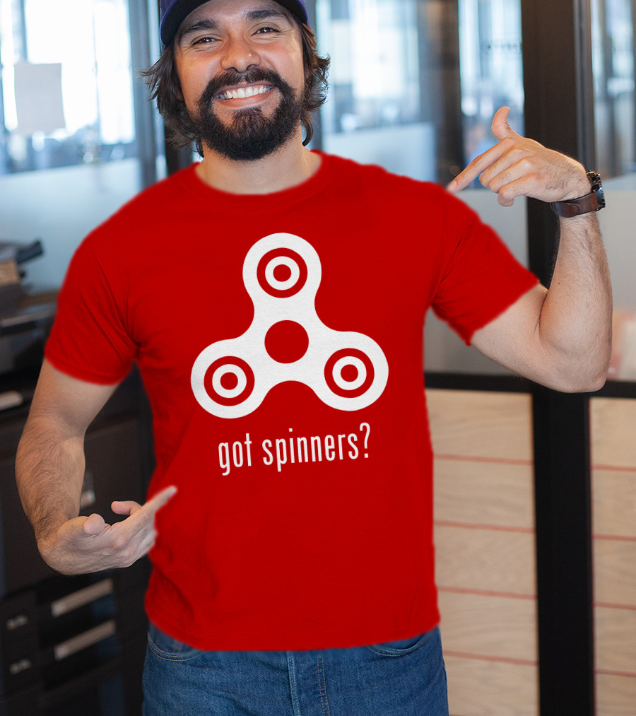 Got Spinners Fidget Toy Icon T-Shirt