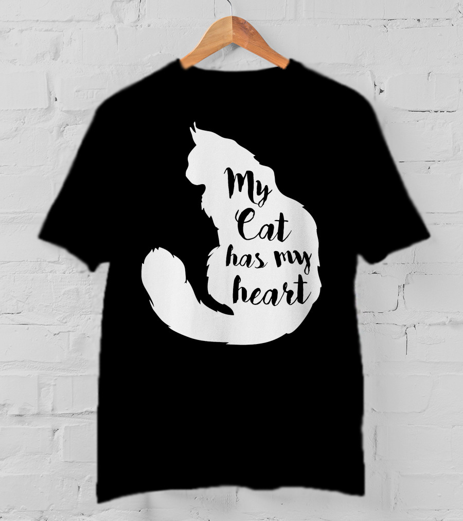 My Cat Has My Heart Cat T-Shirt