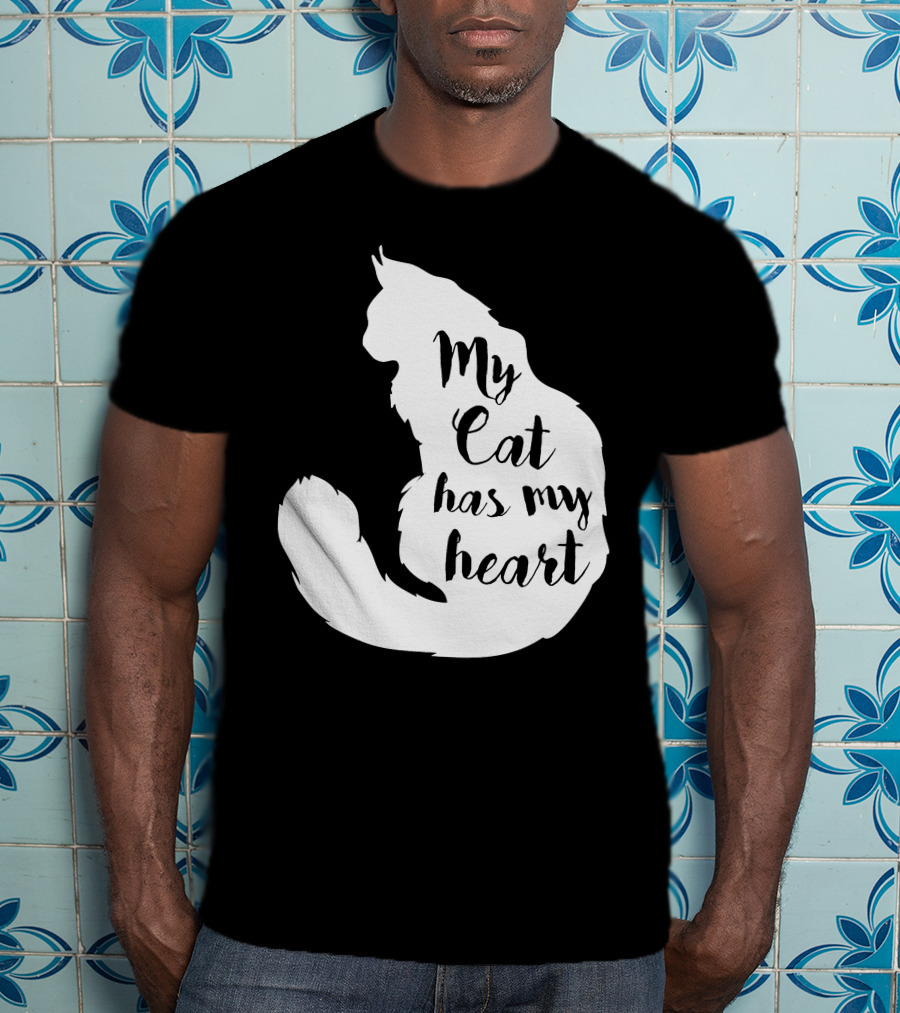 My Cat Has My Heart Cat T-Shirt