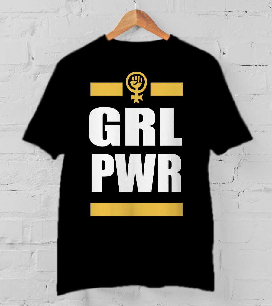 GRL PWR Feminist Symbol Empowerment T-Shirt