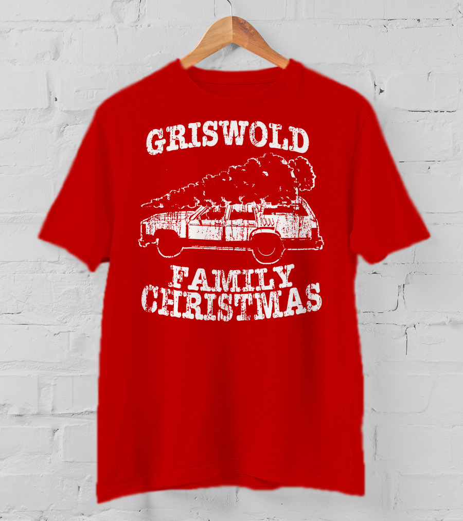 Griswold Family Christmas Tree Car Journey T-Shirt