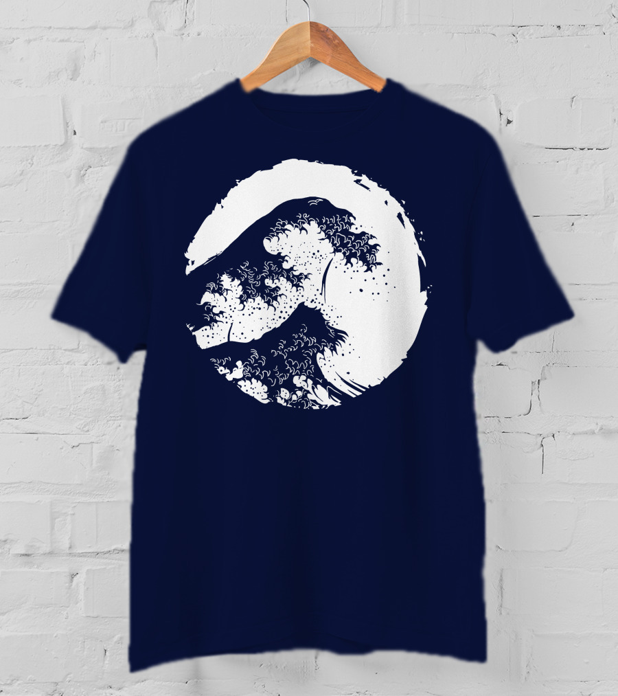 Wave In Japan Iconic Circle T-Shirt