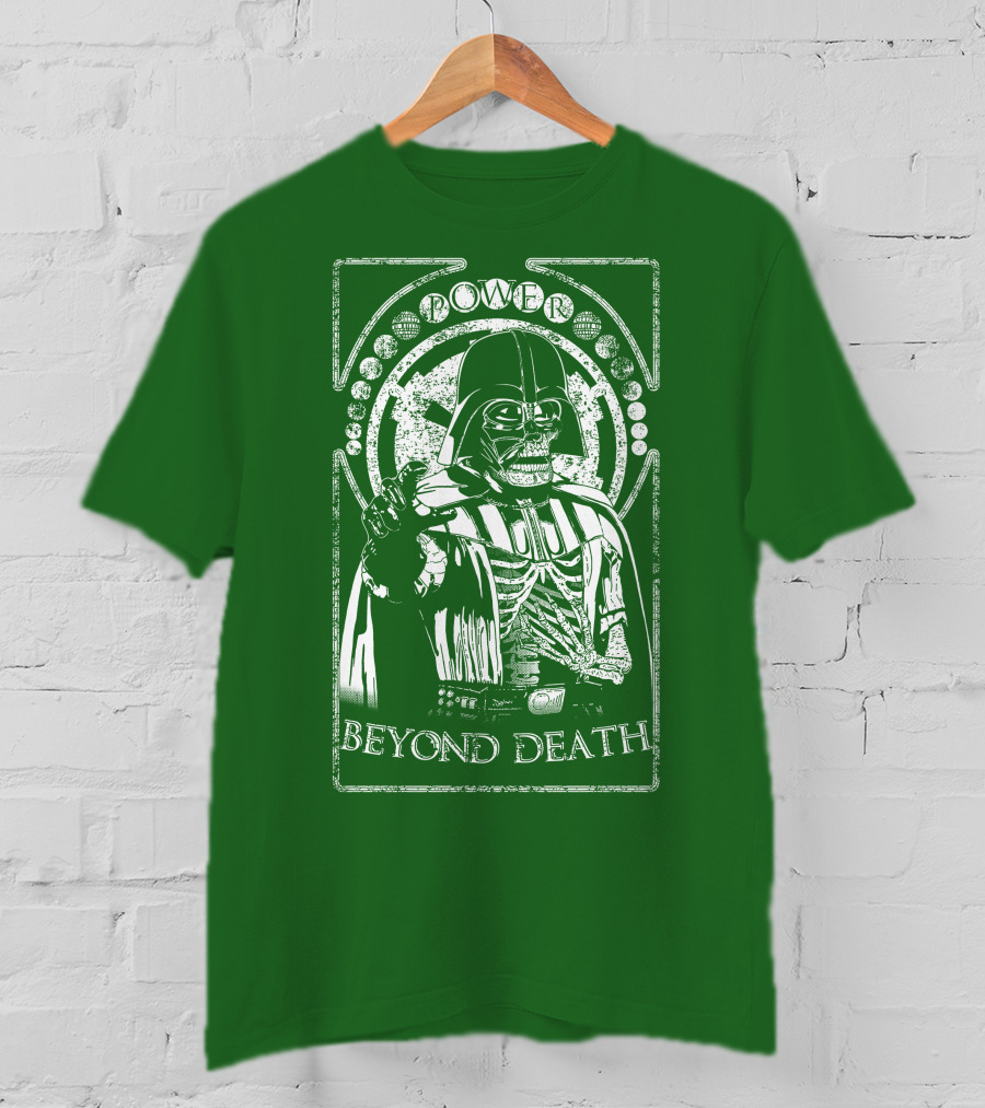 Power Beyond Death Darth Vader Skeleton Vintage T-Shirt