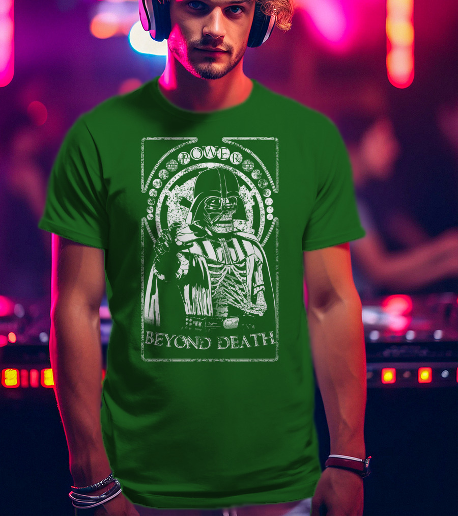 Power Beyond Death Darth Vader Skeleton Vintage T-Shirt