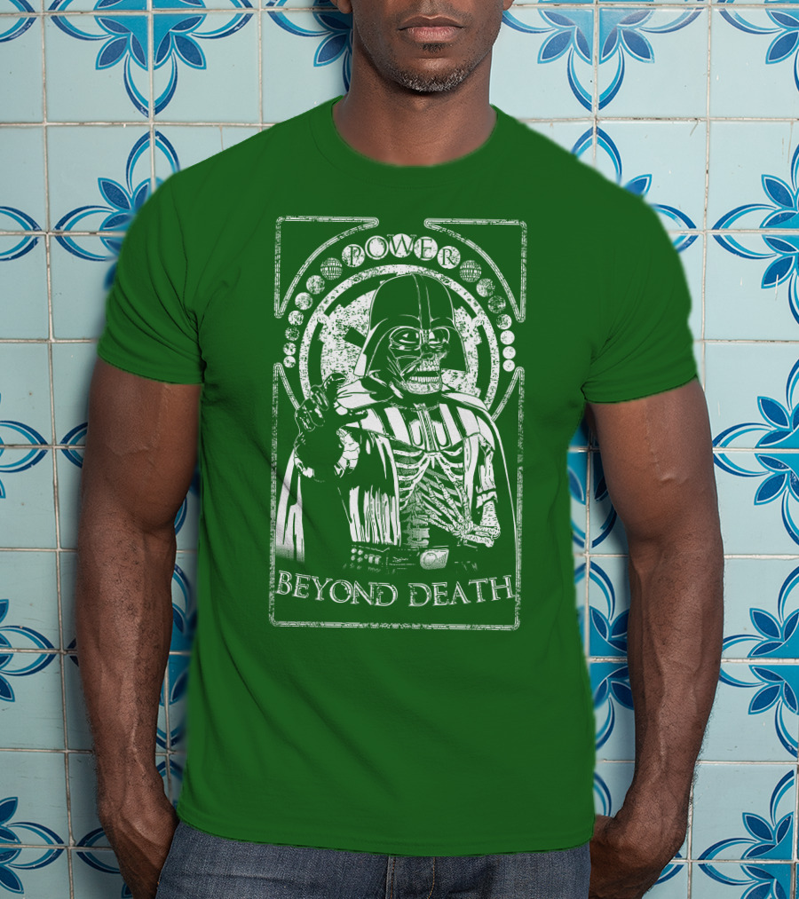Power Beyond Death Darth Vader Skeleton Vintage T-Shirt