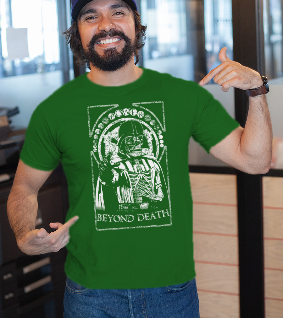 Power Beyond Death Darth Vader Skeleton Vintage T-Shirt
