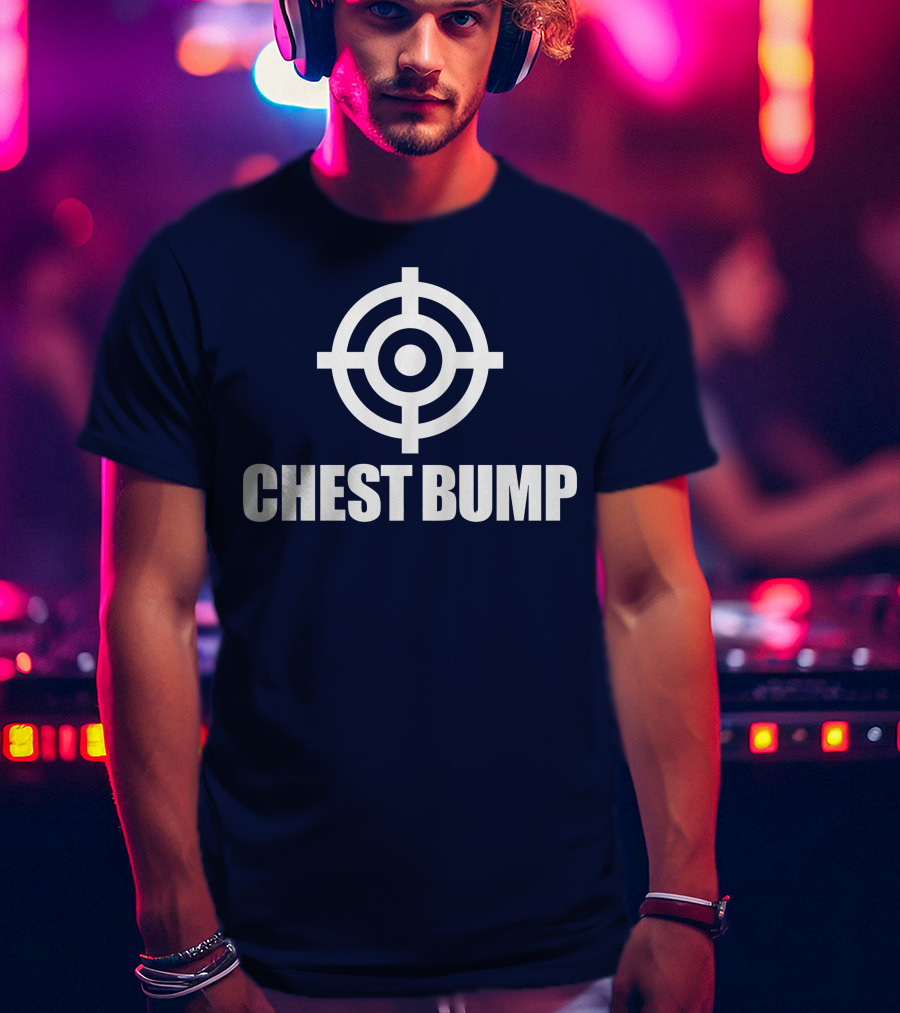 Chess Bump Target Icon With Center Aim T-Shirt
