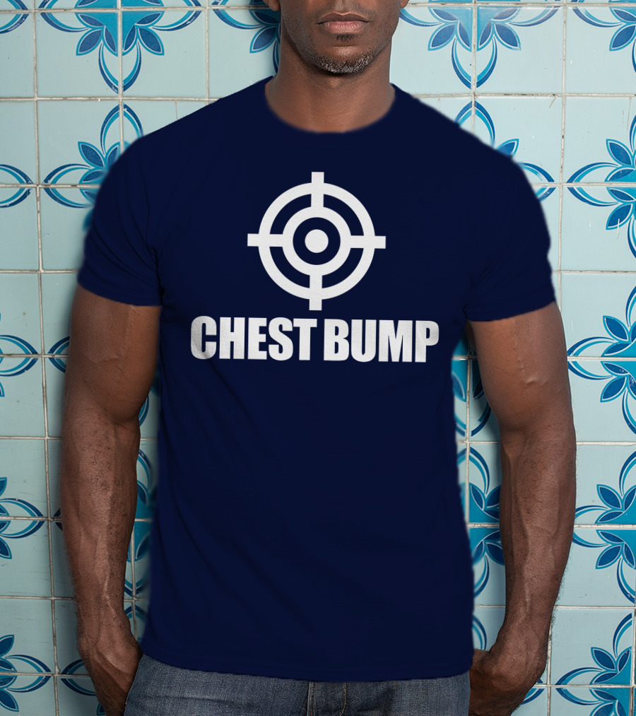 Chess Bump Target Icon With Center Aim T-Shirt