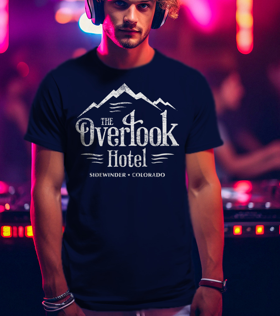 The Overlook Hotel Sidewinder Colorado Mountains T-Shirt
