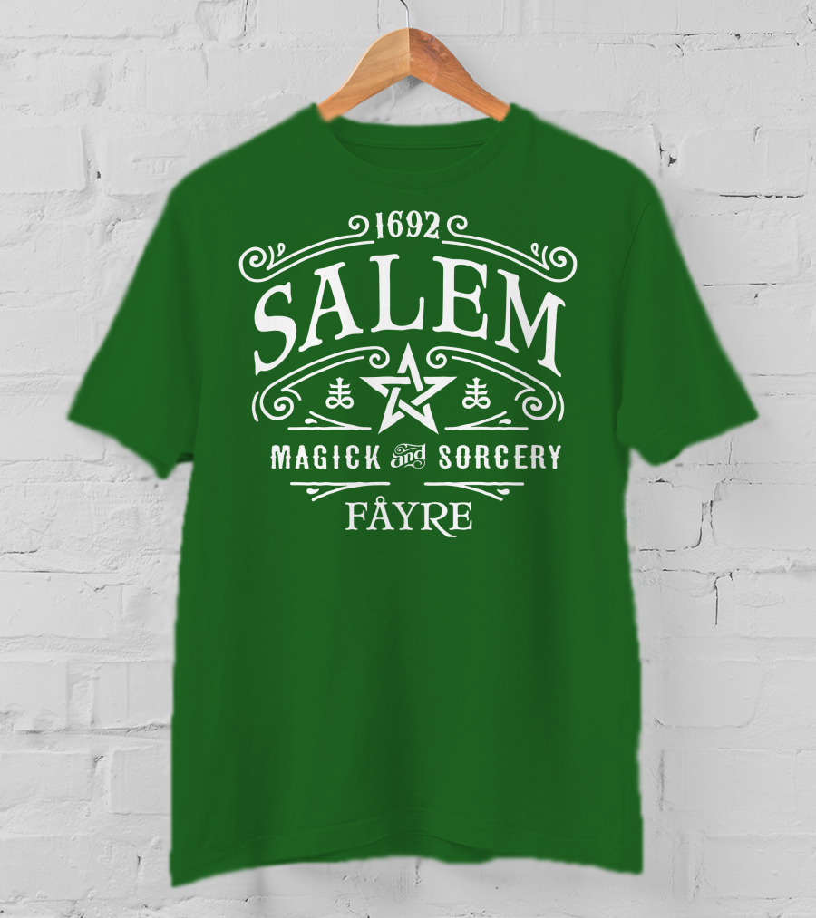 1692 Salem Magick And Sorcery Fayre T-Shirt