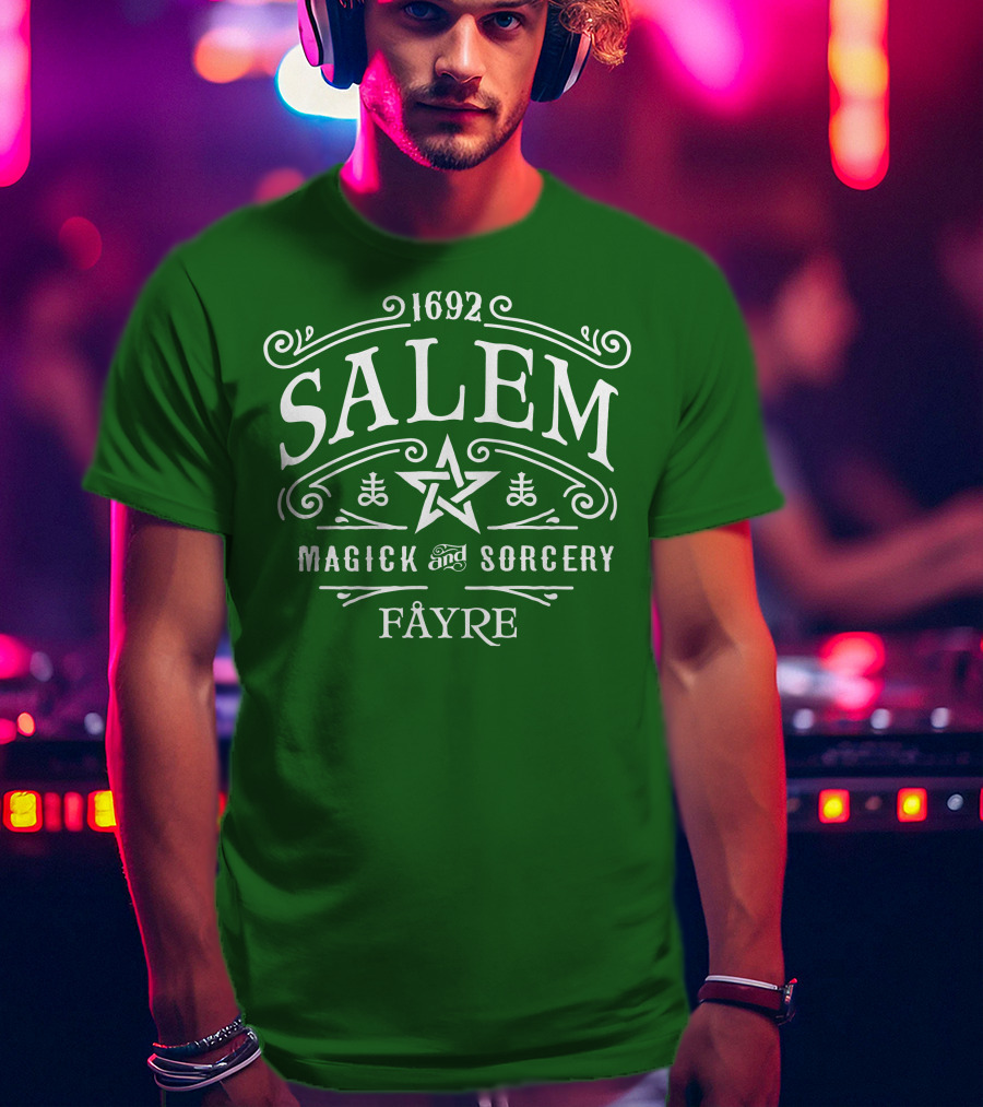 1692 Salem Magick And Sorcery Fayre T-Shirt