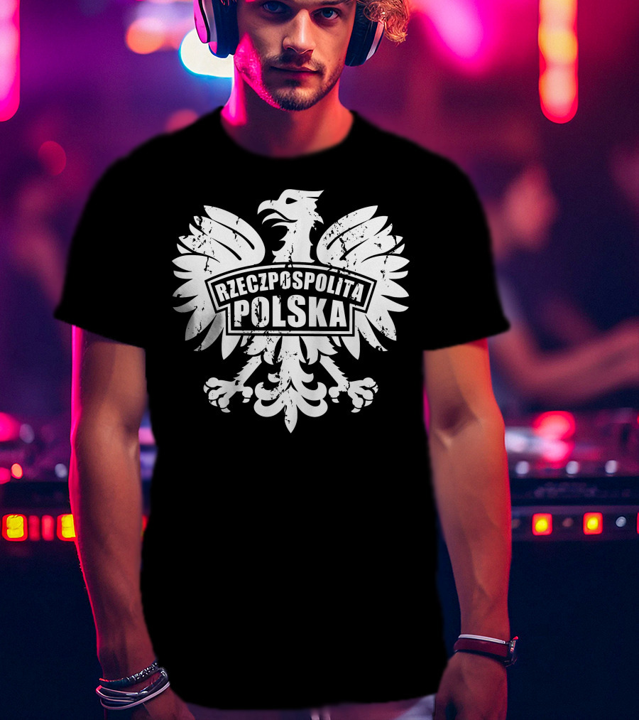 RZECZPOSPOLITA POLSKA Eagle Emblem T-Shirt