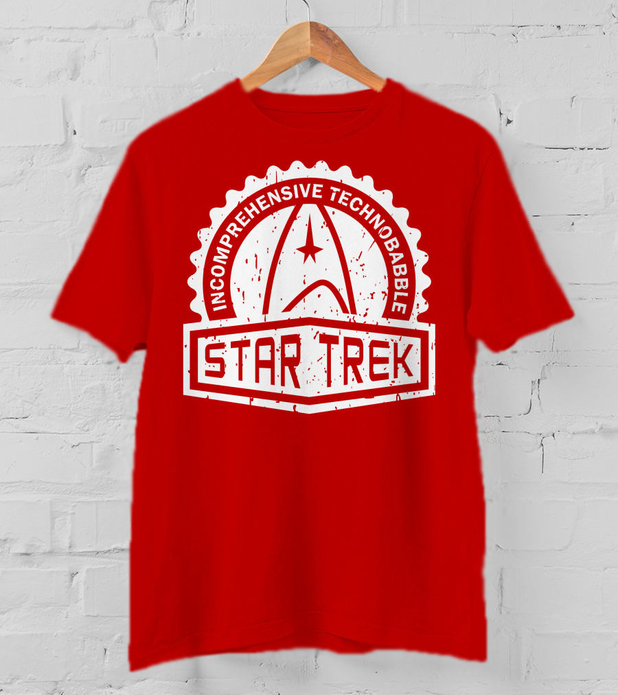Incomprehensive Technobabble Crest Series Star Trek T-Shirt