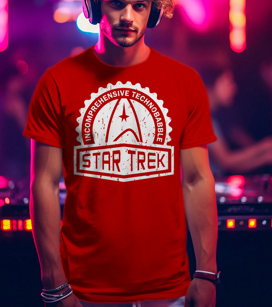 Incomprehensive Technobabble Crest Series Star Trek T-Shirt