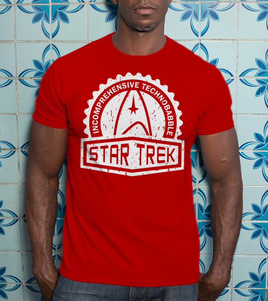 Incomprehensive Technobabble Crest Series Star Trek T-Shirt