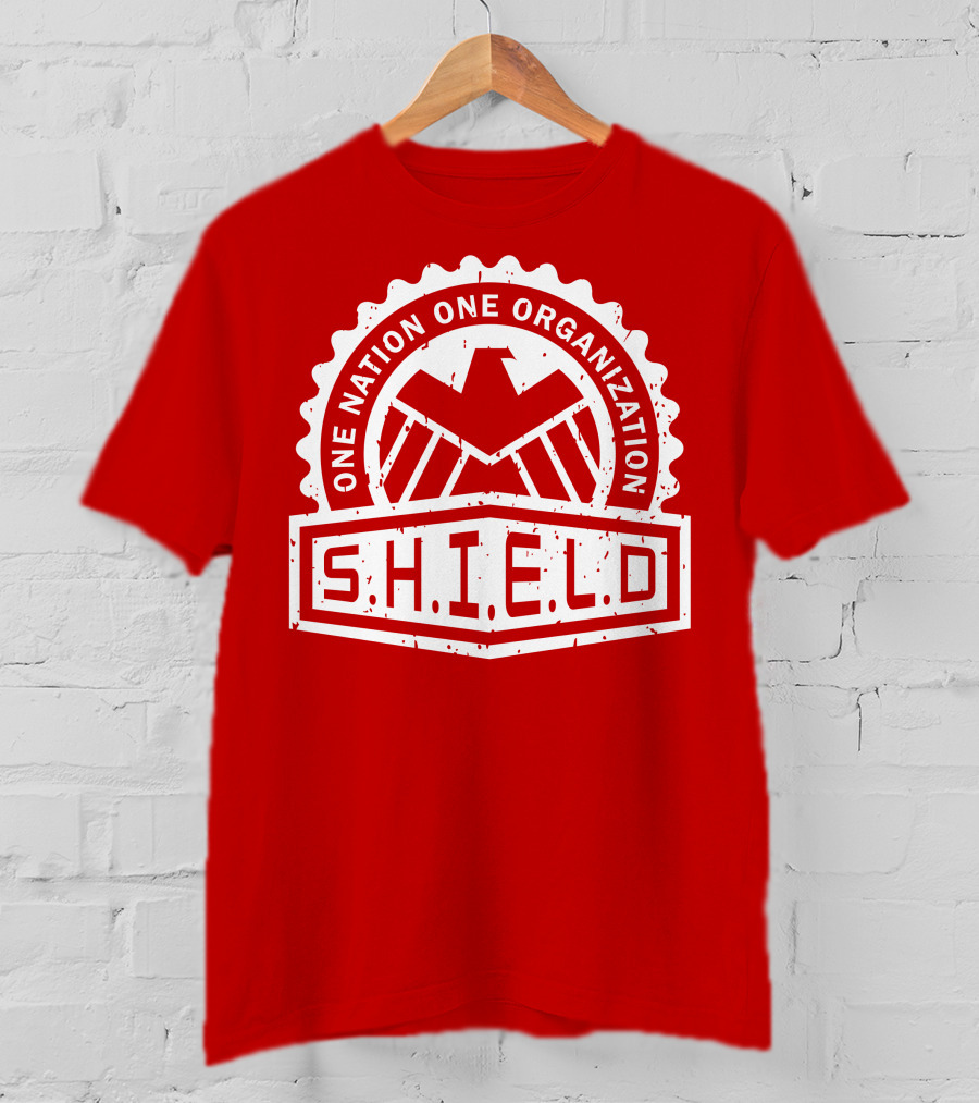One Nation One Organization S.H.I.E.L.D. Crest Series T-Shirt