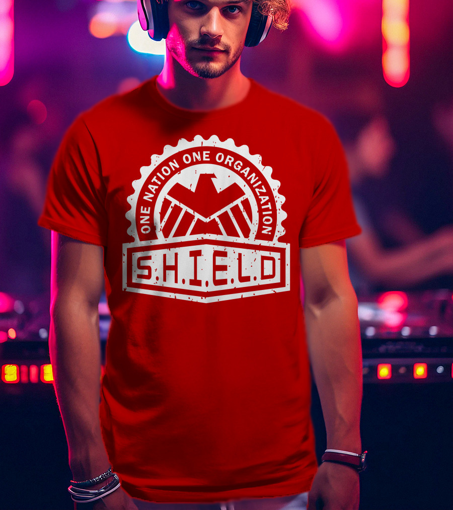 One Nation One Organization S.H.I.E.L.D. Crest Series T-Shirt