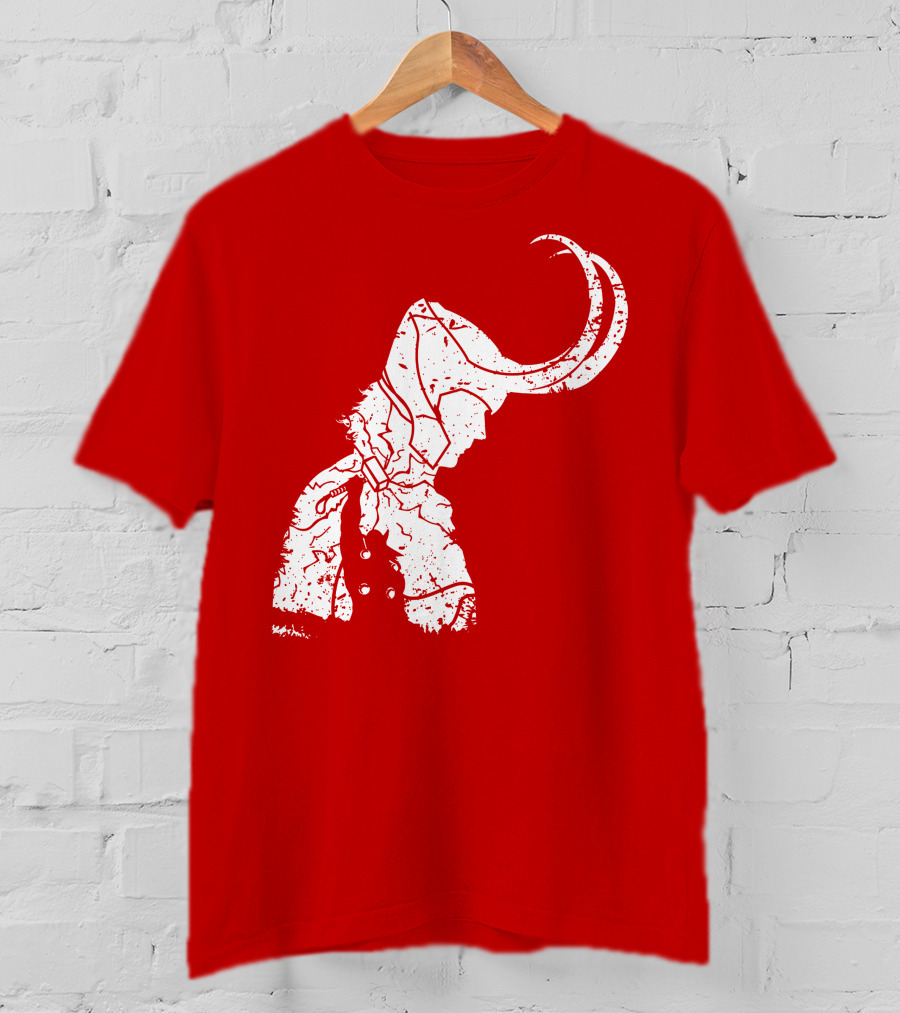 Dark Lord Norse God Trickster Horned T-Shirt