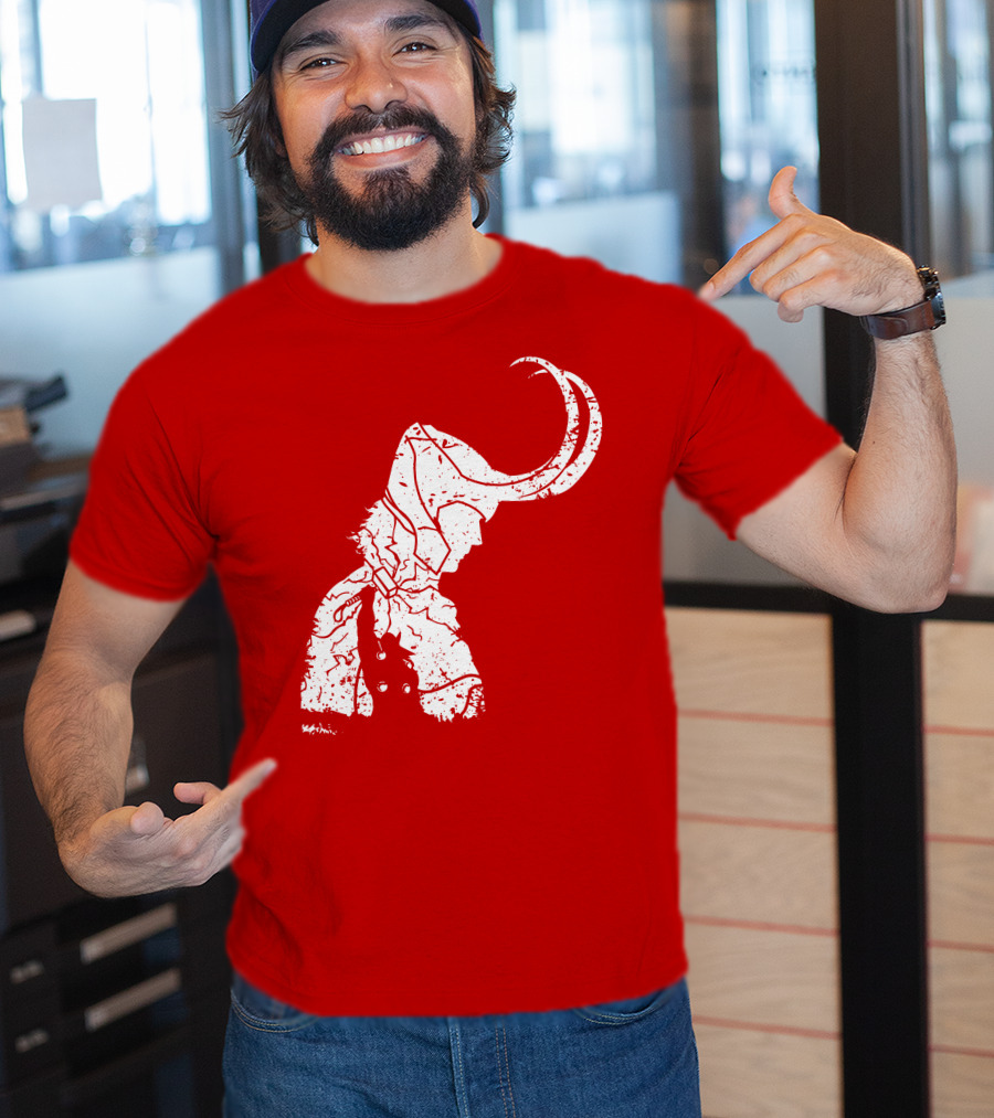 Dark Lord Norse God Trickster Horned T-Shirt