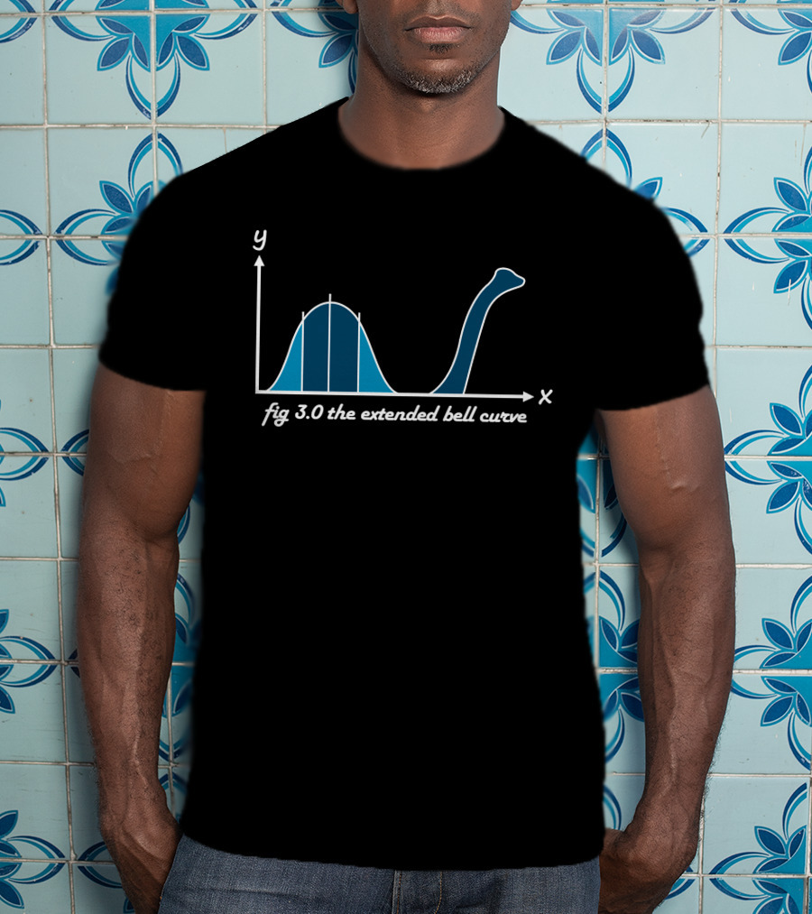 Fig 3.0 The Extended Bell Curve T-Shirt