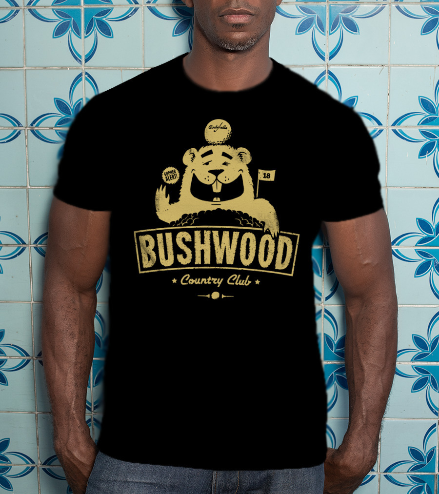 Bushwood Country Club Gopher Alert 18 Caddyshack T-Shirt