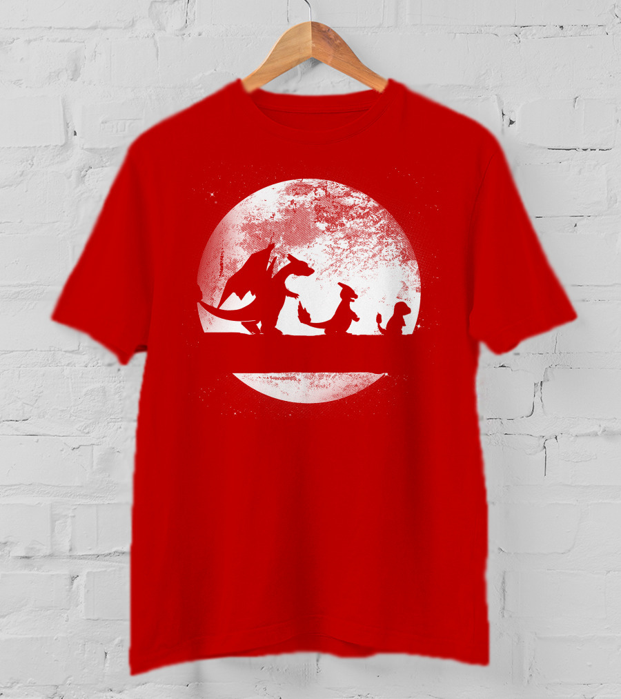 Evolve Pokémon Evolution Moon T-Shirt