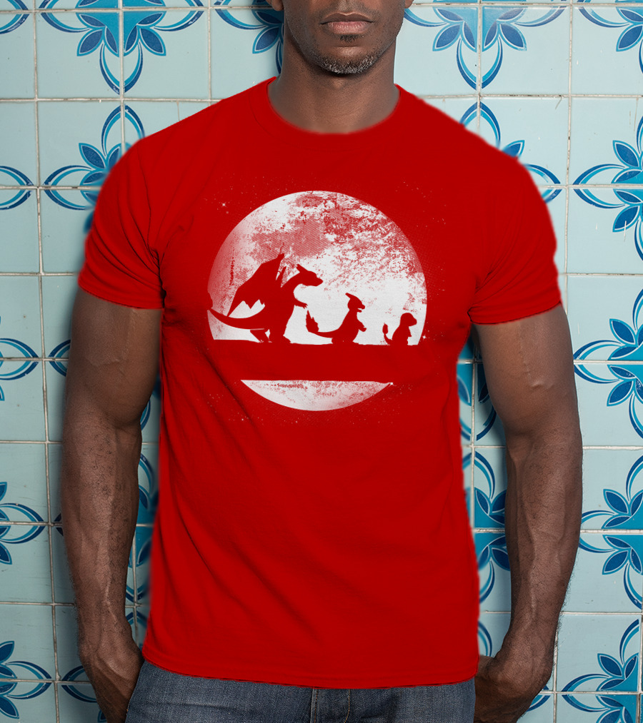 Evolve Pokémon Evolution Moon T-Shirt