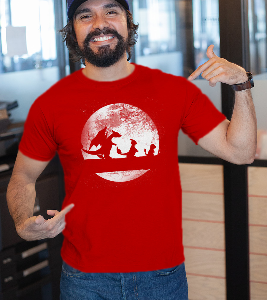 Evolve Pokémon Evolution Moon T-Shirt