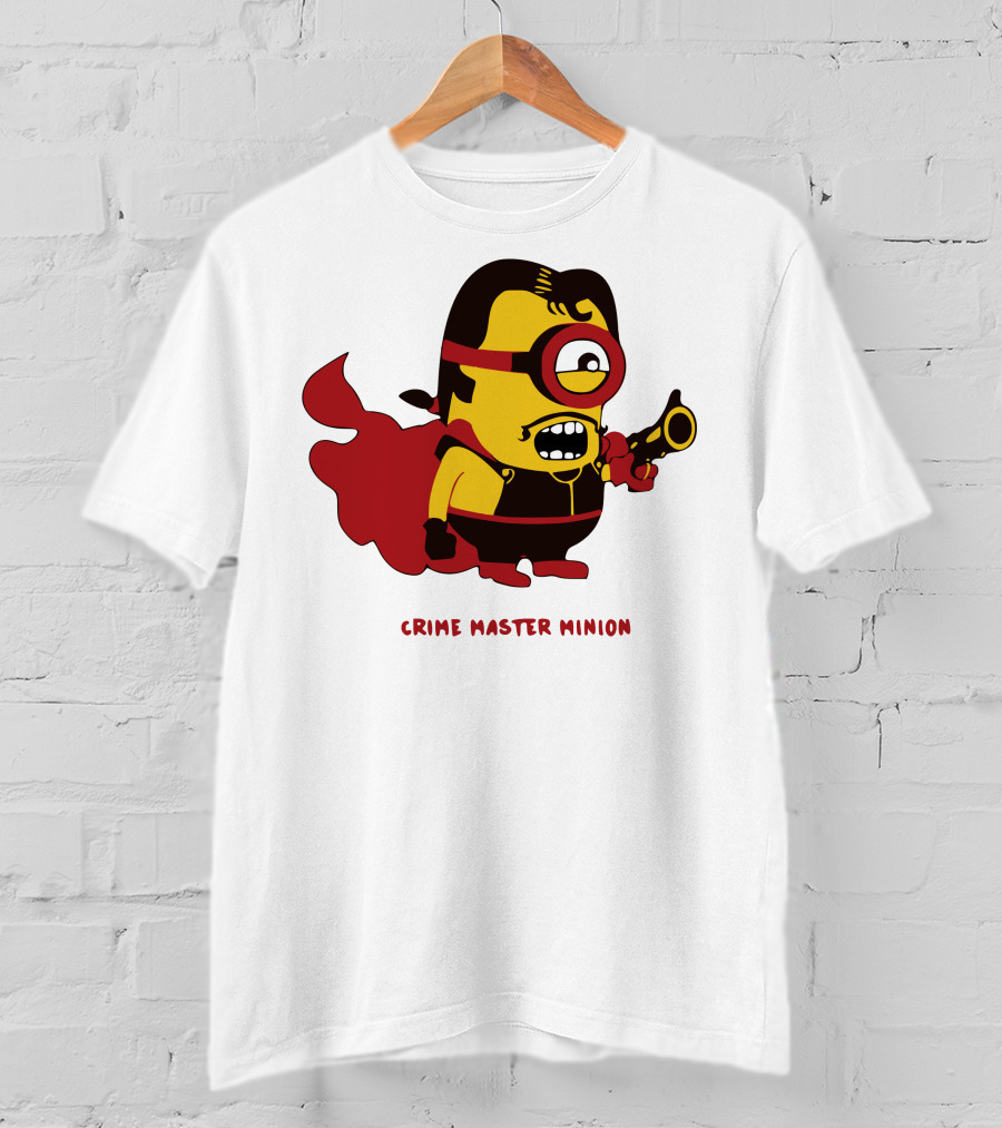 Crime Master Minion Hero Fusion T-Shirt