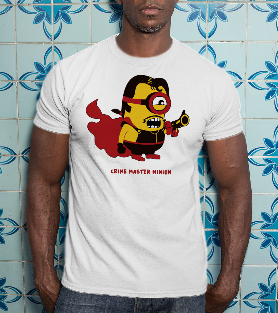 Crime Master Minion Hero Fusion T-Shirt