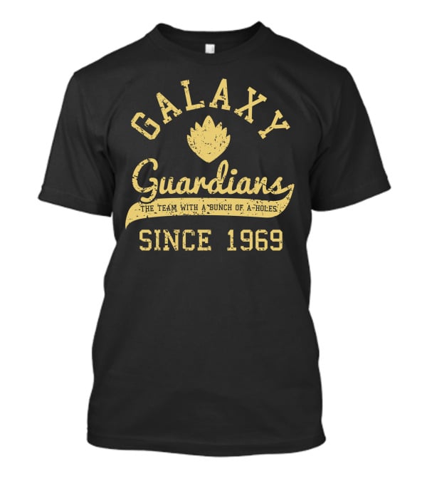 Galaxy Guardians The Team With A Bunch Of A-Holes Since 1969 T-Shirt