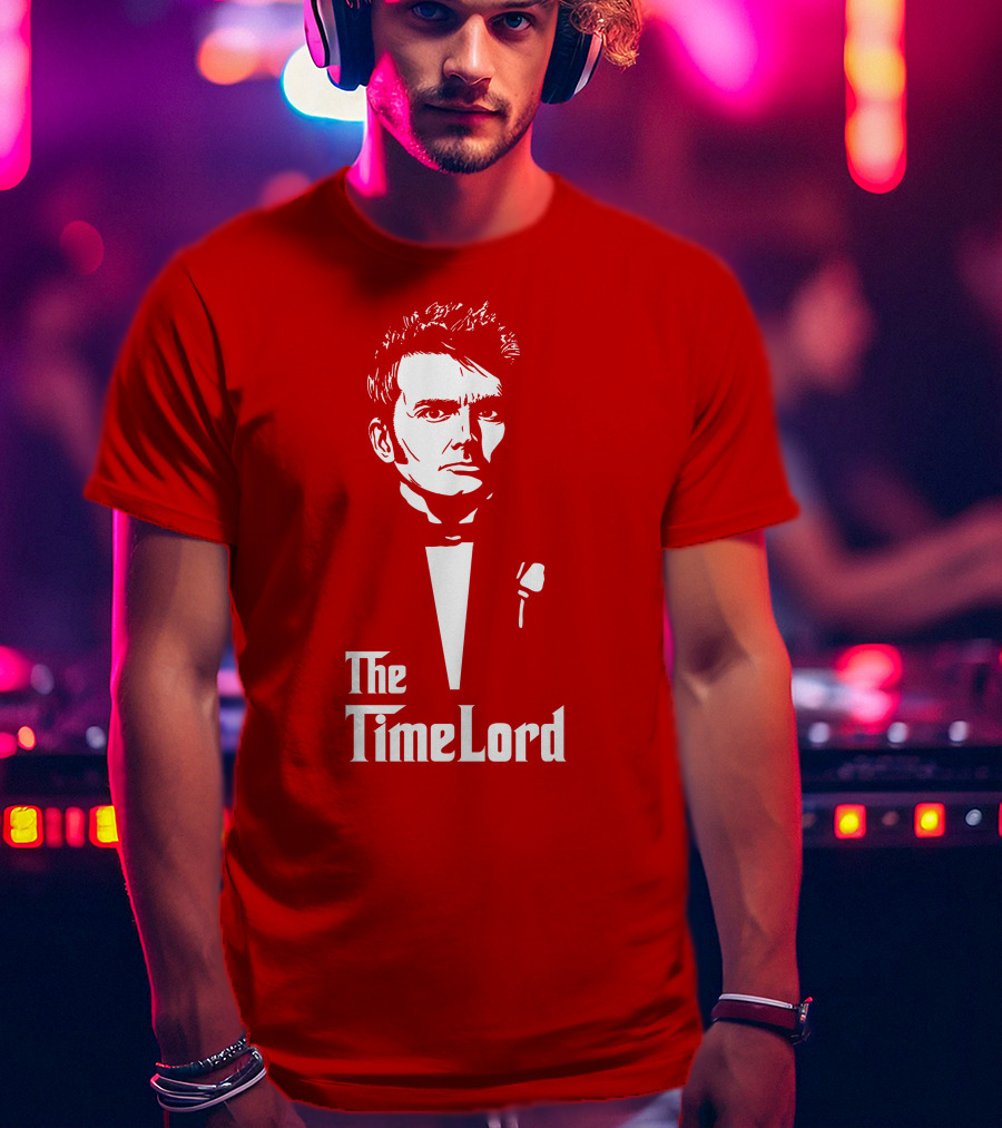 The Time Lord Doctor Who Godfather Mashup T-Shirt