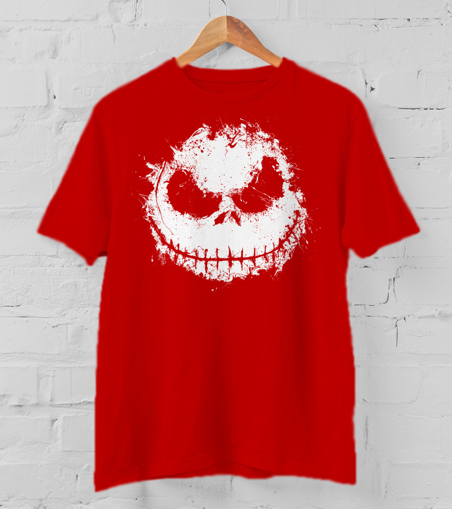 Ink Nightmare Grinning Skull T-Shirt