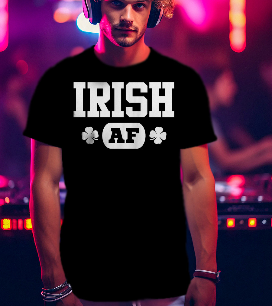 IRISH AF Shamrock T-Shirt