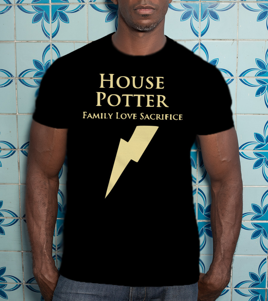 House Potter Family Love Sacrifice Lightning T-Shirt
