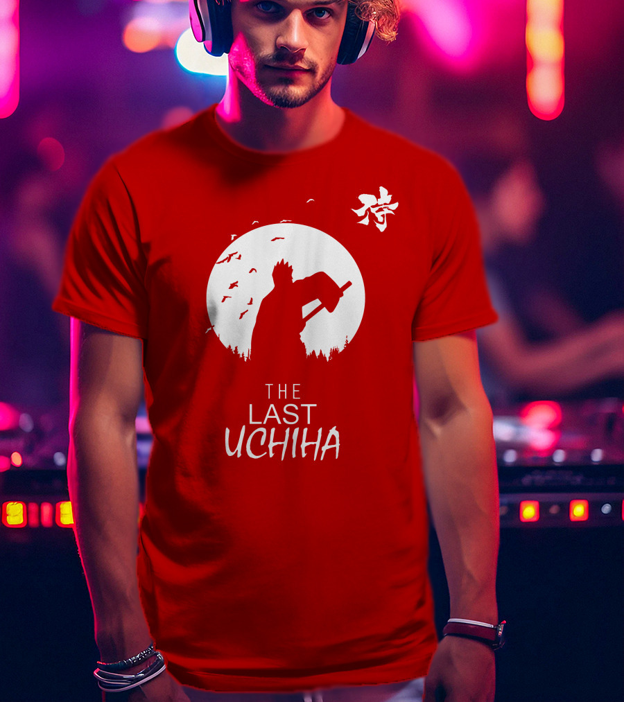 The Last Uchiha Samurai Moon T-Shirt