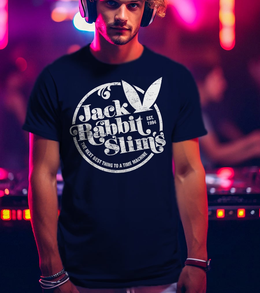 Jack Rabbit Slim's Est. 1994 The Next Best Thing To A Time Machine T-Shirt