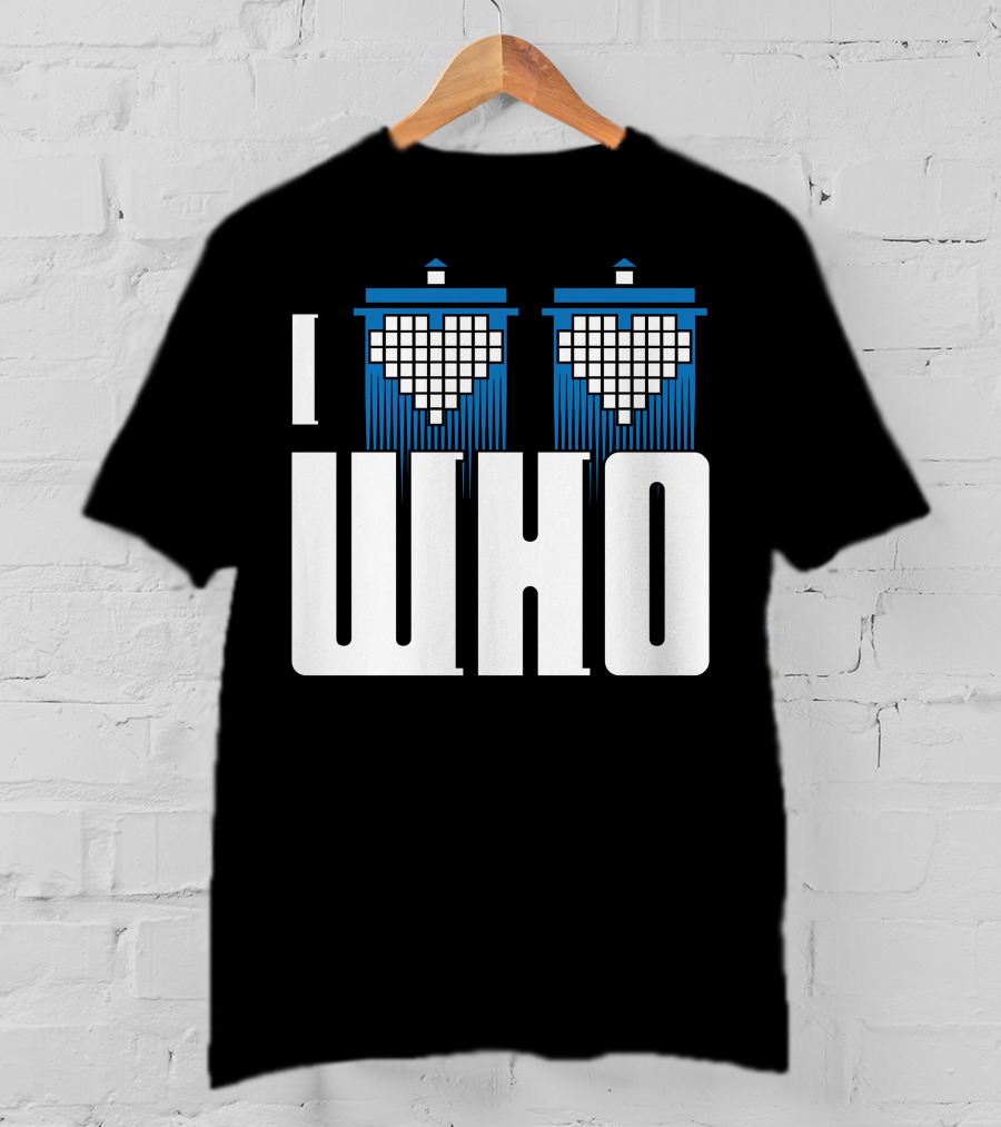 I Heart TARDIS Who T-Shirt