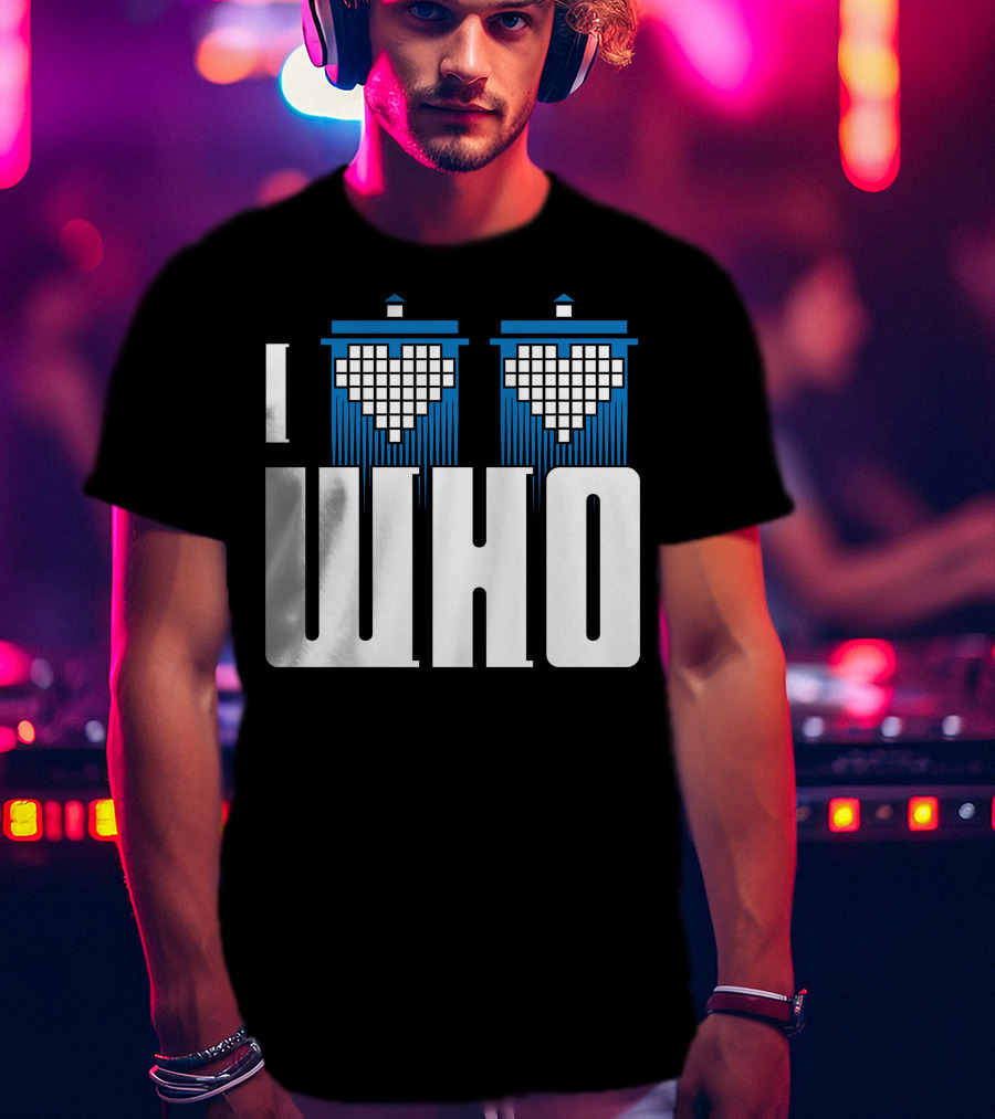 I Heart TARDIS Who T-Shirt