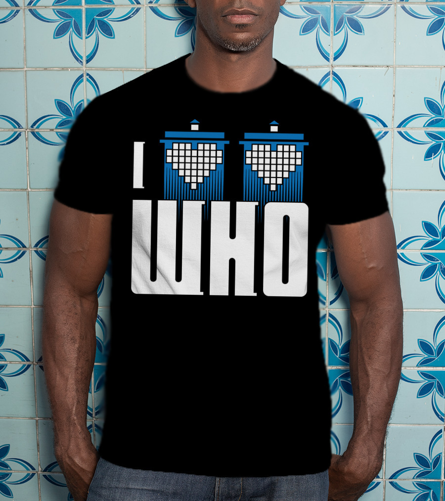 I Heart TARDIS Who T-Shirt