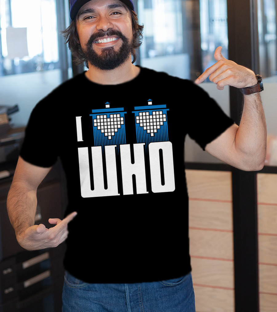 I Heart TARDIS Who T-Shirt