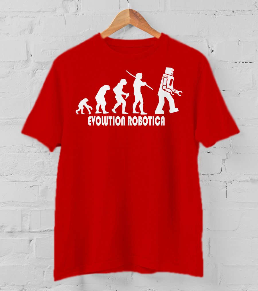 Evolution Robotica Human To Robot Transformation T-Shirt