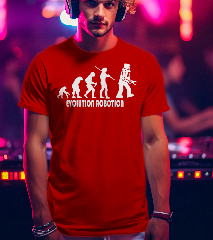Evolution Robotica Human To Robot Transformation T-Shirt