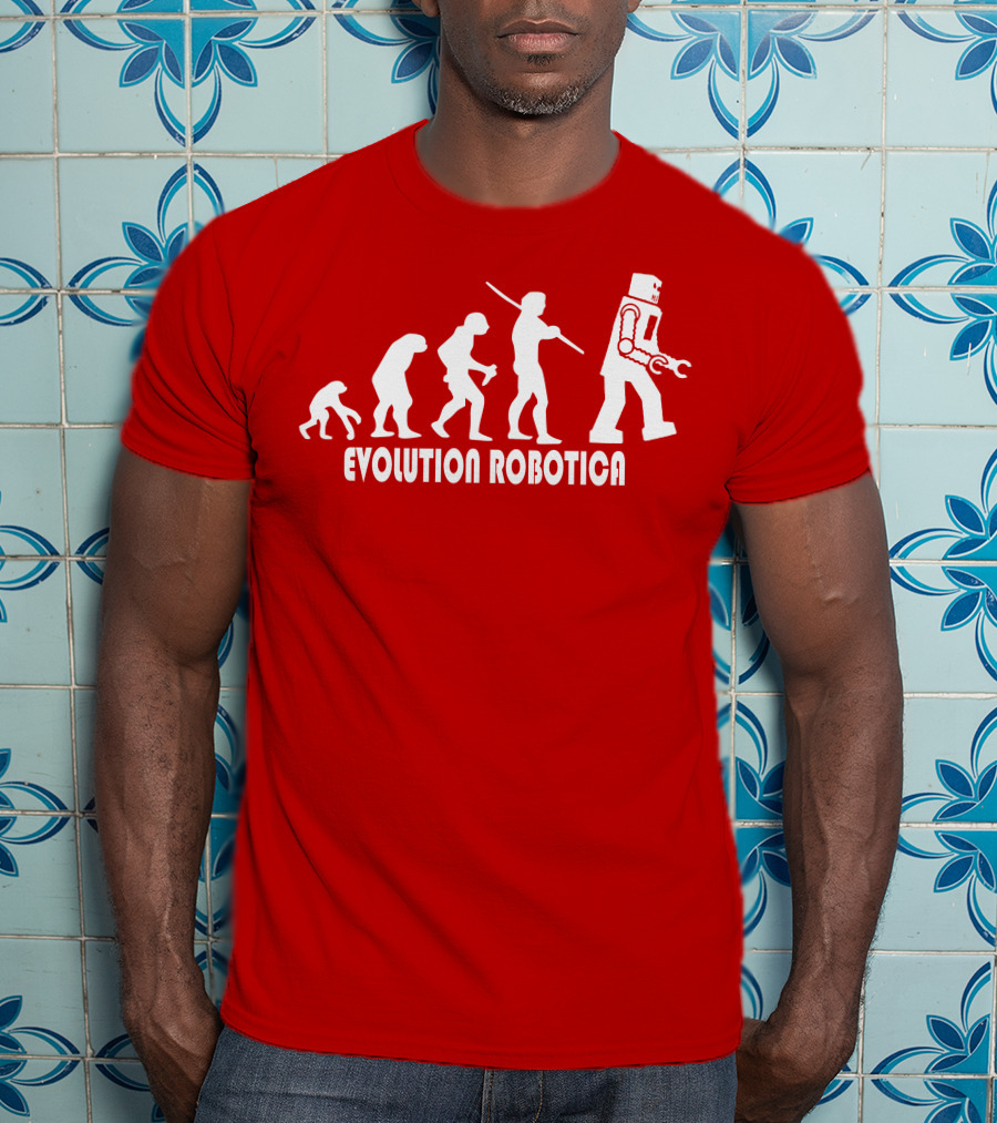 Evolution Robotica Human To Robot Transformation T-Shirt