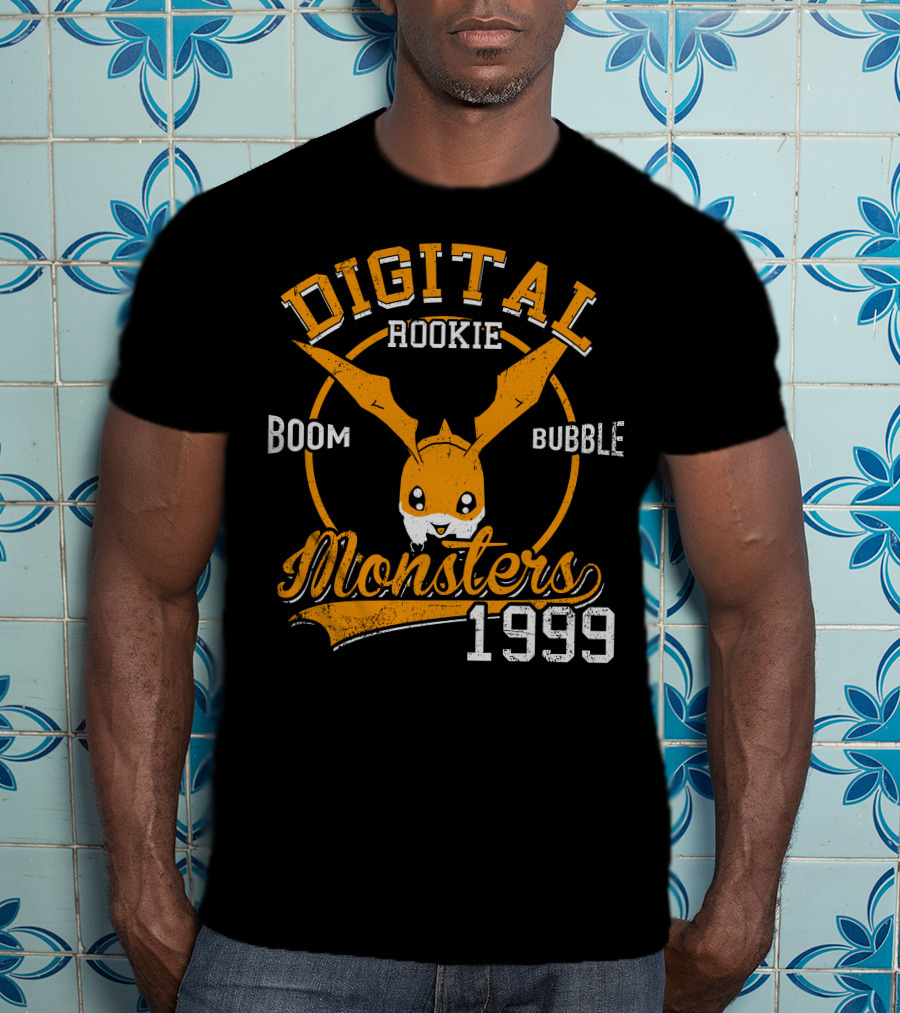 Digital Rookie Monsters Boom Bubble 1999 T-Shirt