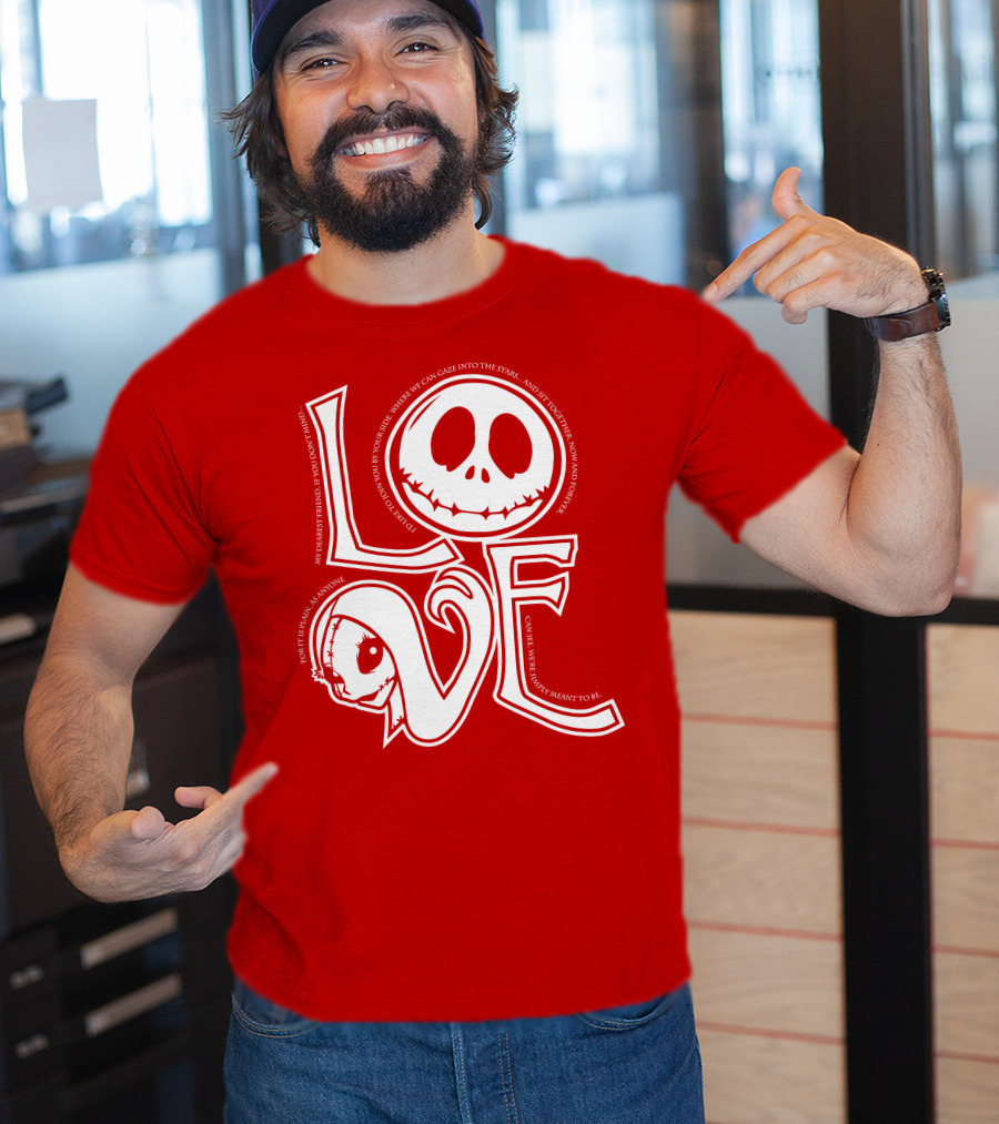 Love Is Eternal Nightmare Before Christmas T-Shirt
