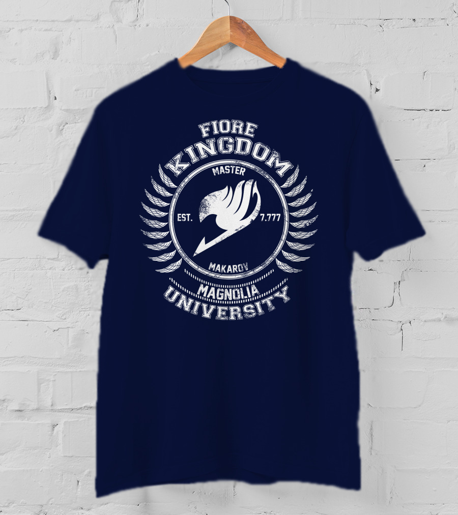 Fiore Kingdom Master Makarov Magnolia University Est. 7.777 T-Shirt